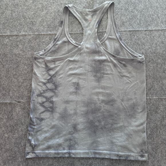 Lululemon Marble‎ Dye Womens 12 Rhio Gray Swiftly Tech Tank - Picture 5 of 6
